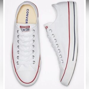 Chuck Taylor all star low top converse 7 white